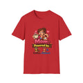 Mom: Powered by Coffee & Patience T-Shirt