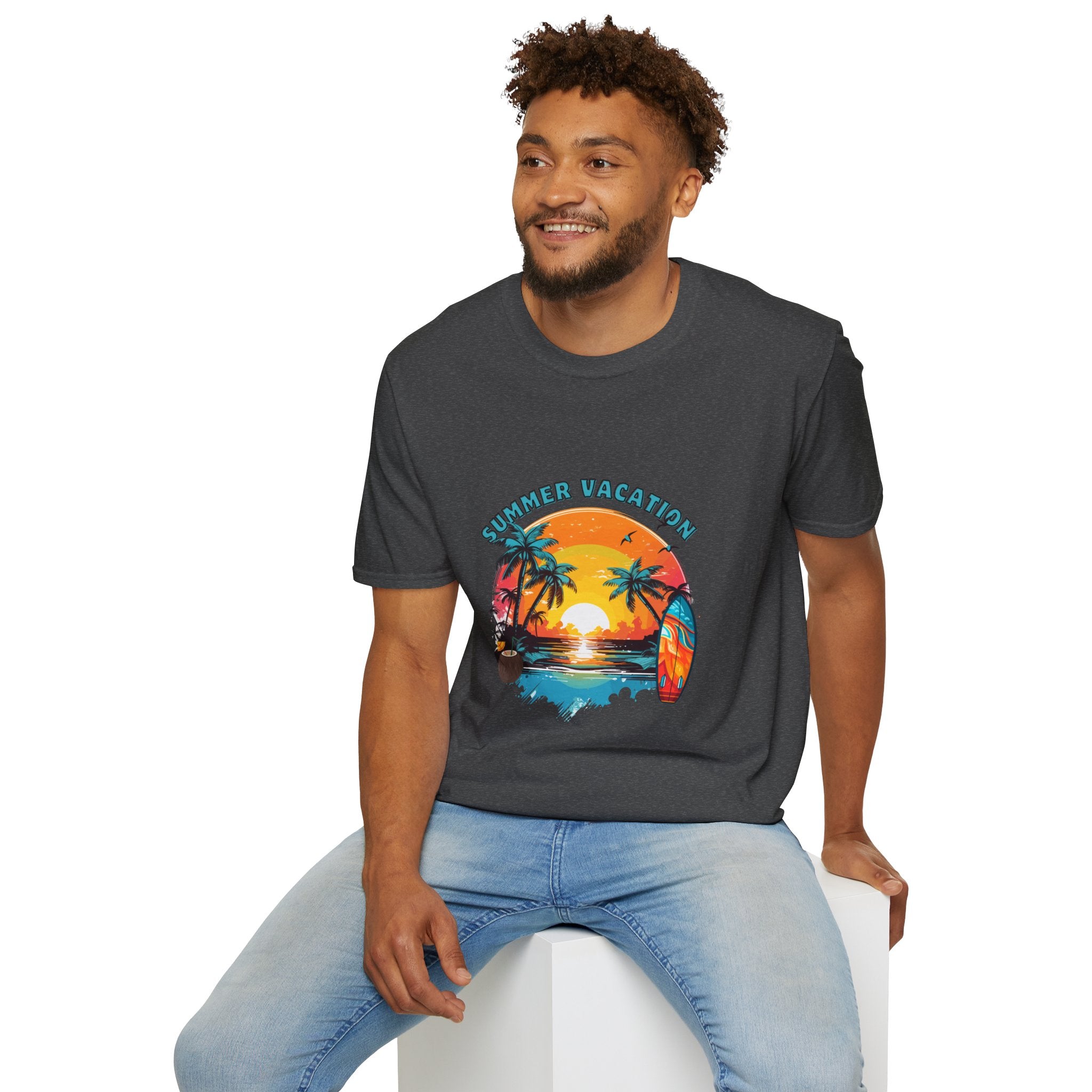 Summer Vacation Graphic T-Shirt