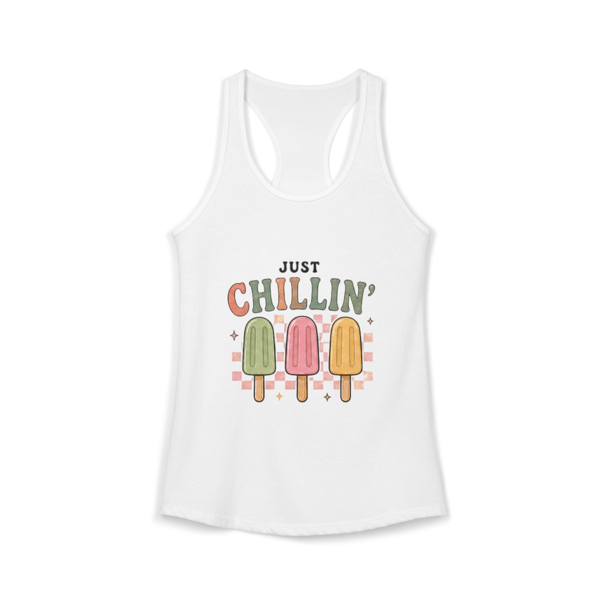 Women's Ideal Racerback Tank ice cream