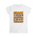 Snack Dealer Chauffeur Theralist Tee — Funny Caregiver Mom Shirt