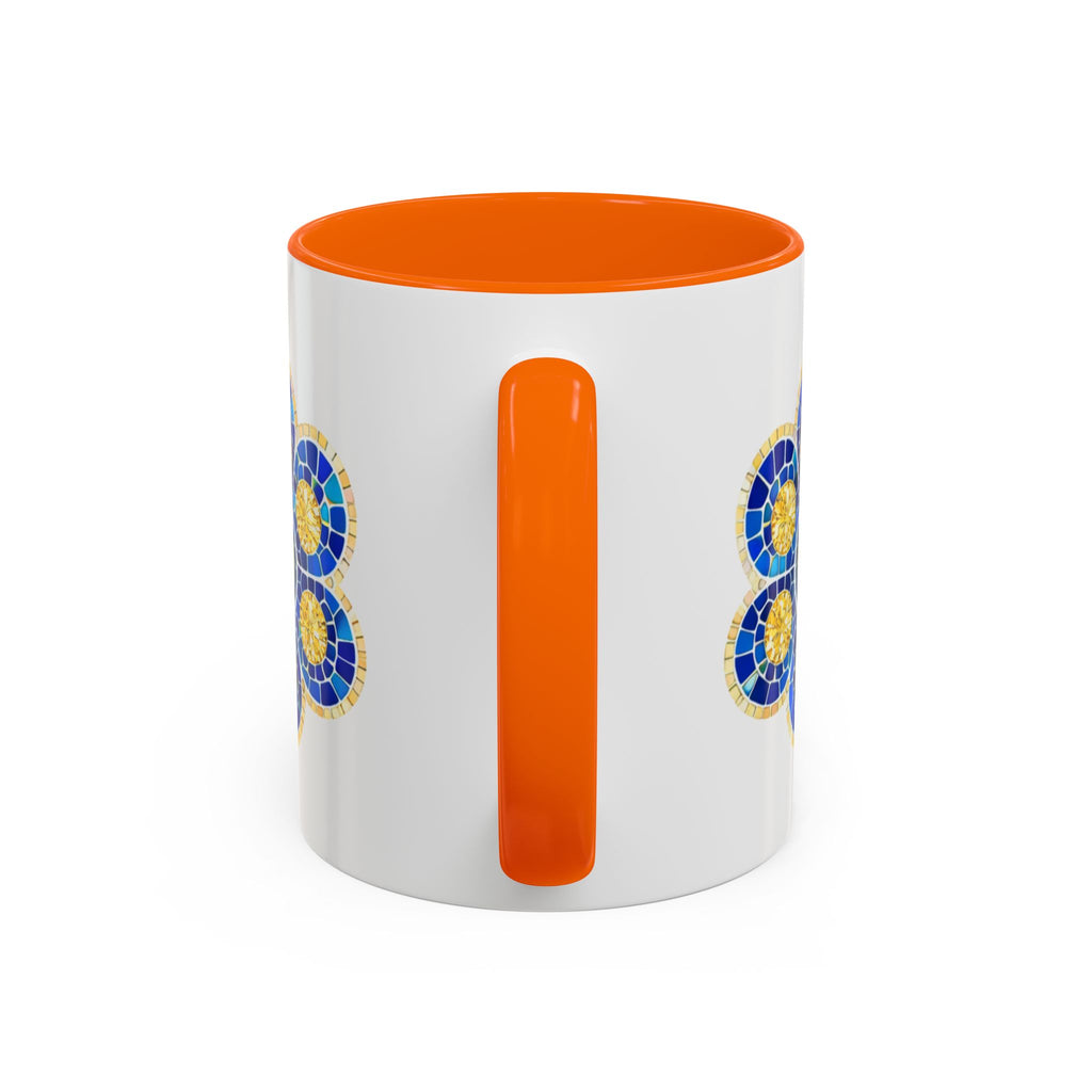 Evil Eye Hamsa Accent Coffee Mug