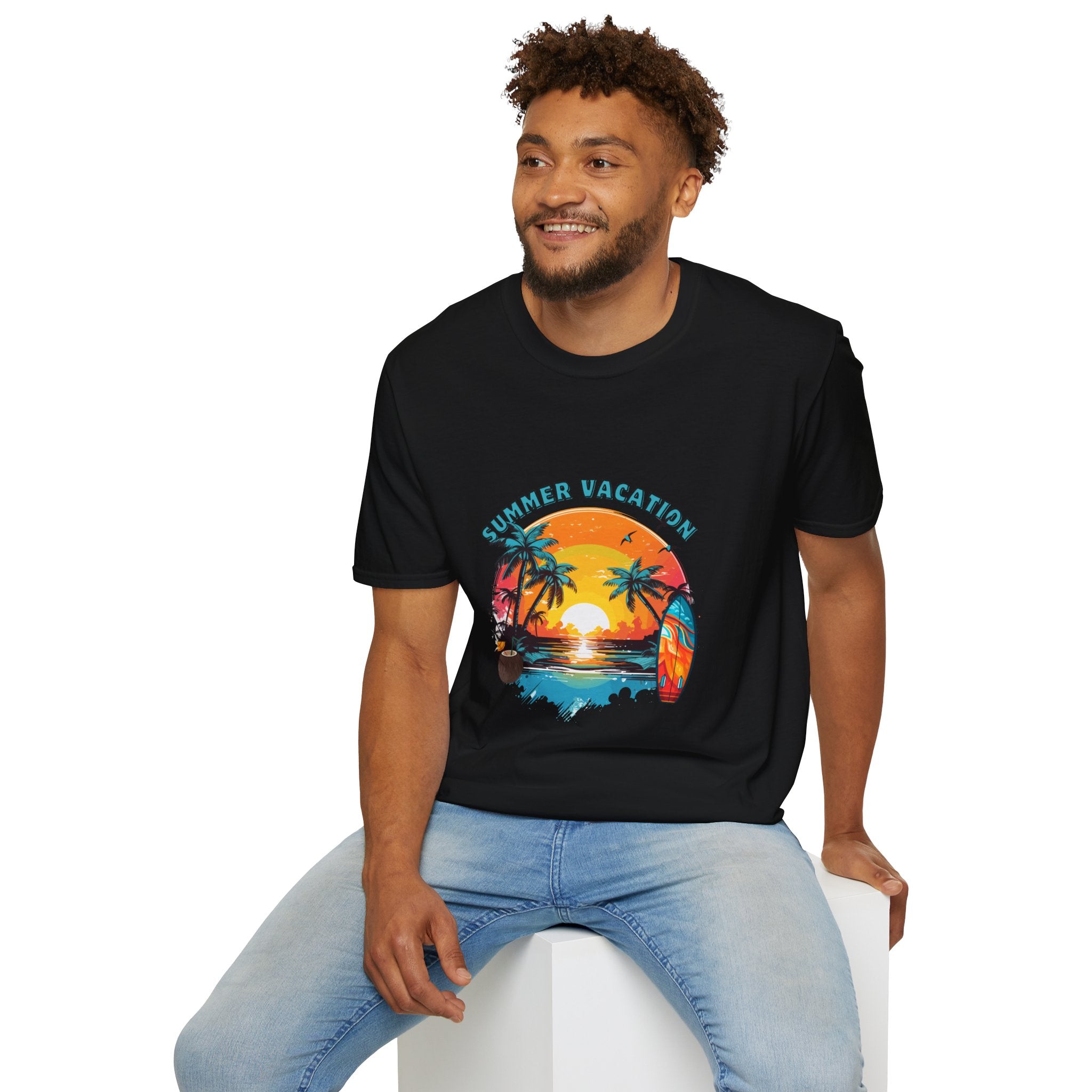 Summer Vacation Graphic T-Shirt