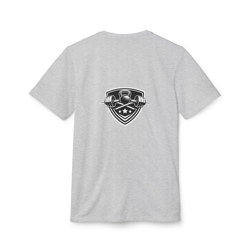 Fitness Graphic T-Shirt — Vintage Bodybuilder Barbell Design