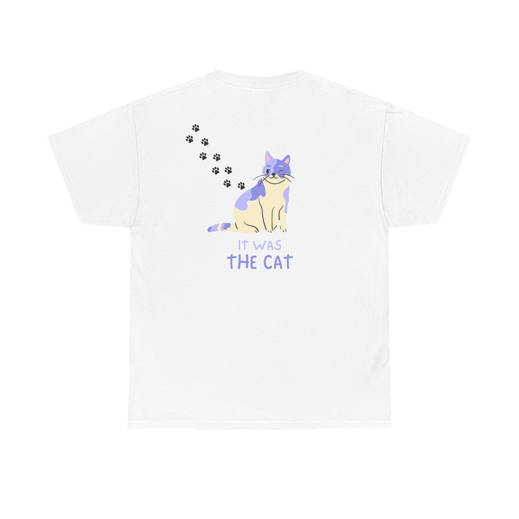 Cat Paw Tee — "It Wasn't Me" Funny Cat T‑Shirt