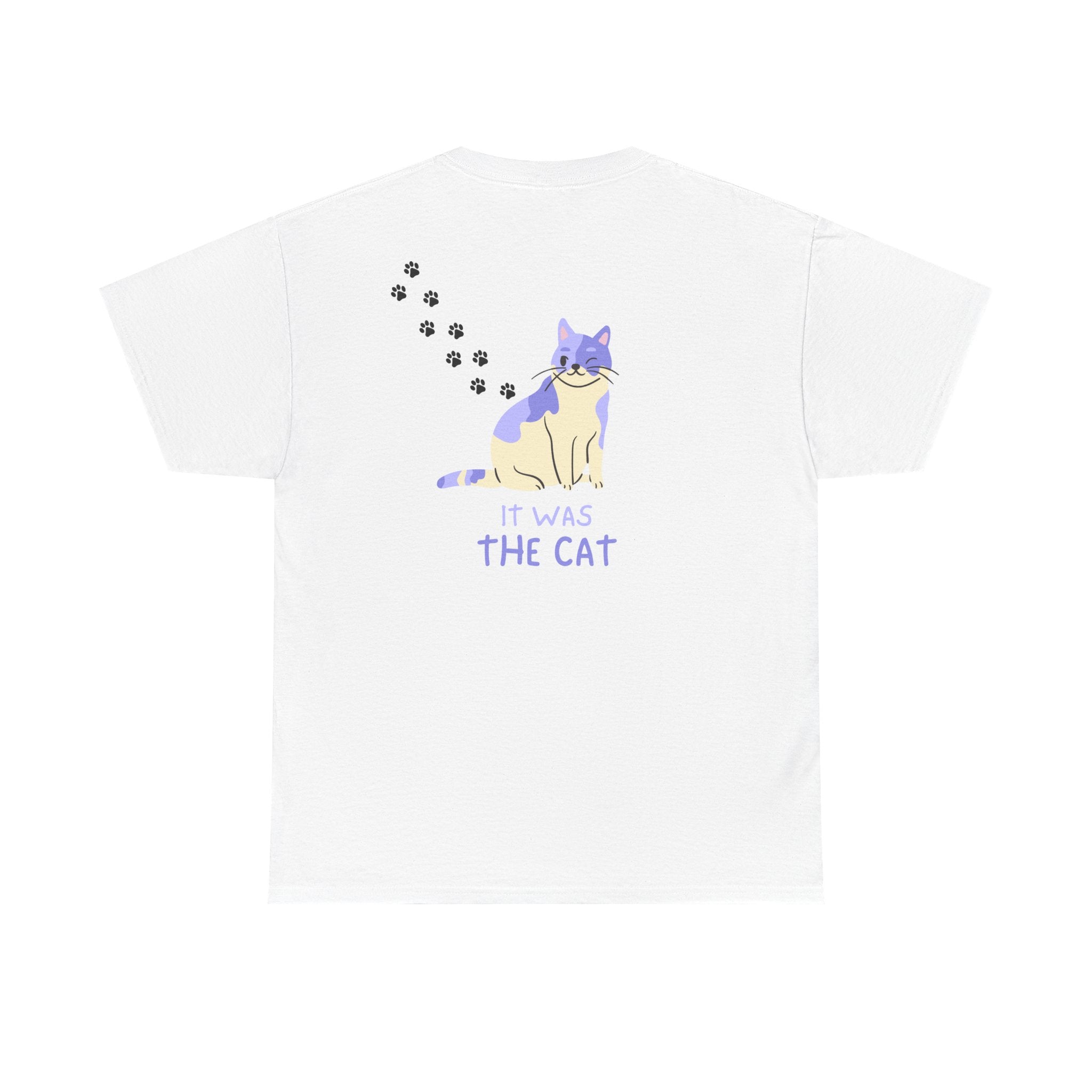Cat Paw Tee — "It Wasn't Me" Funny Cat T‑Shirt