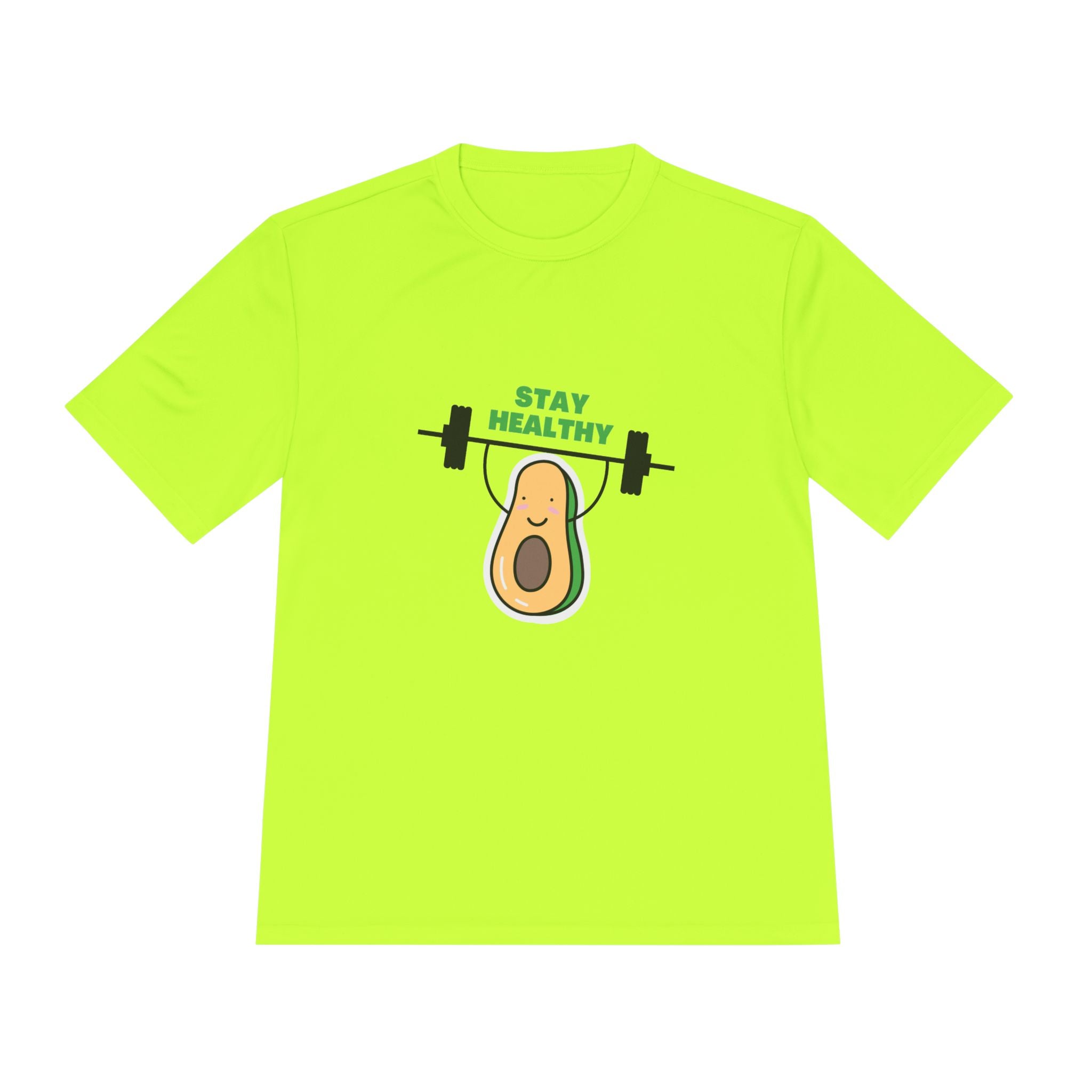 Stay Healthy Avocado Weightlifting Tee