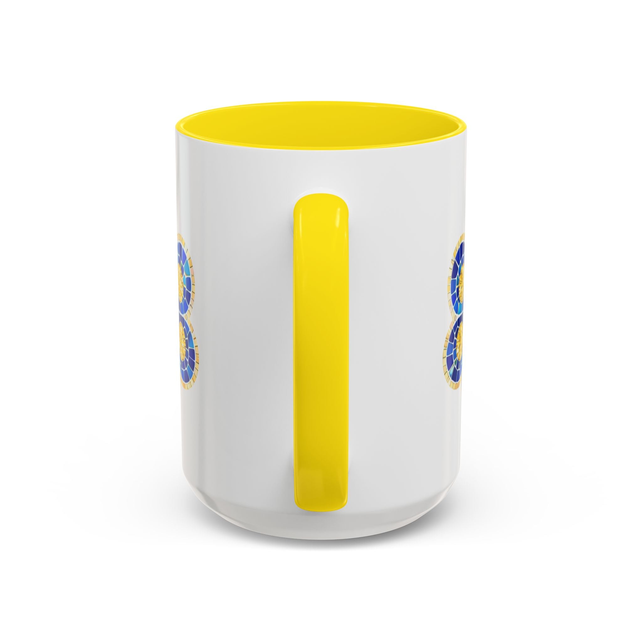 Evil Eye Hamsa Accent Coffee Mug