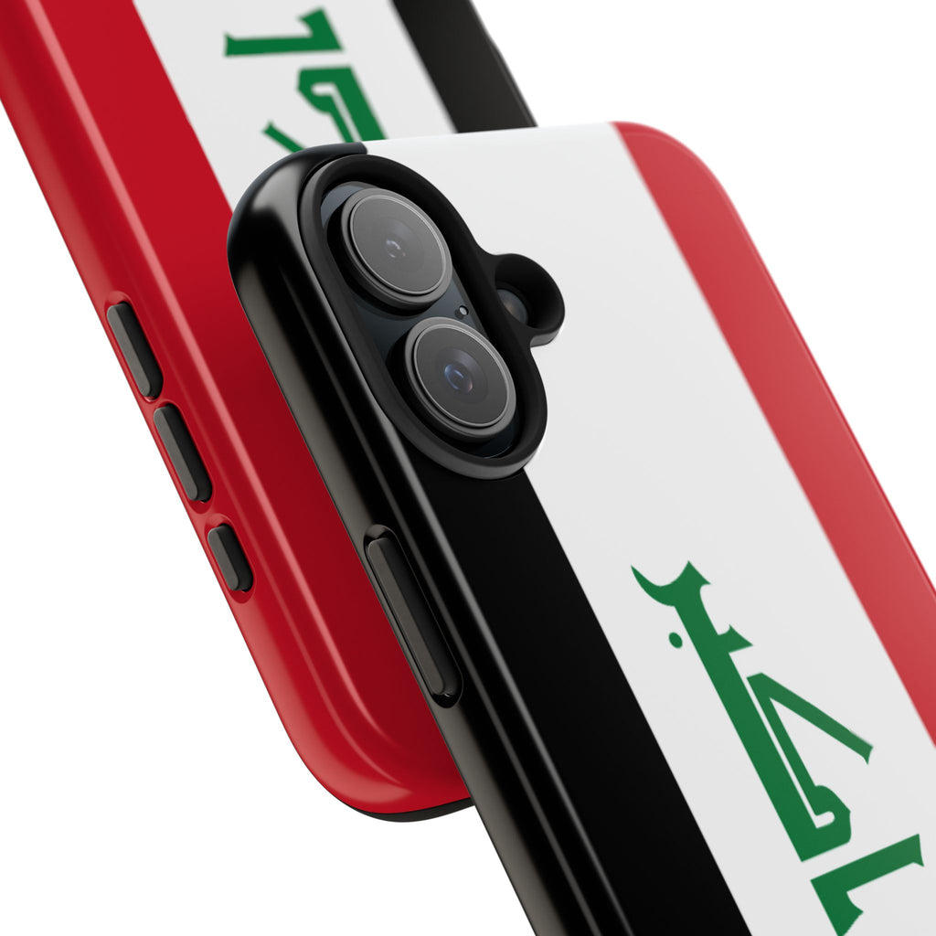 Iraq Flag Tough Phone Case — Durable Patriotic iPhone/Android Cover