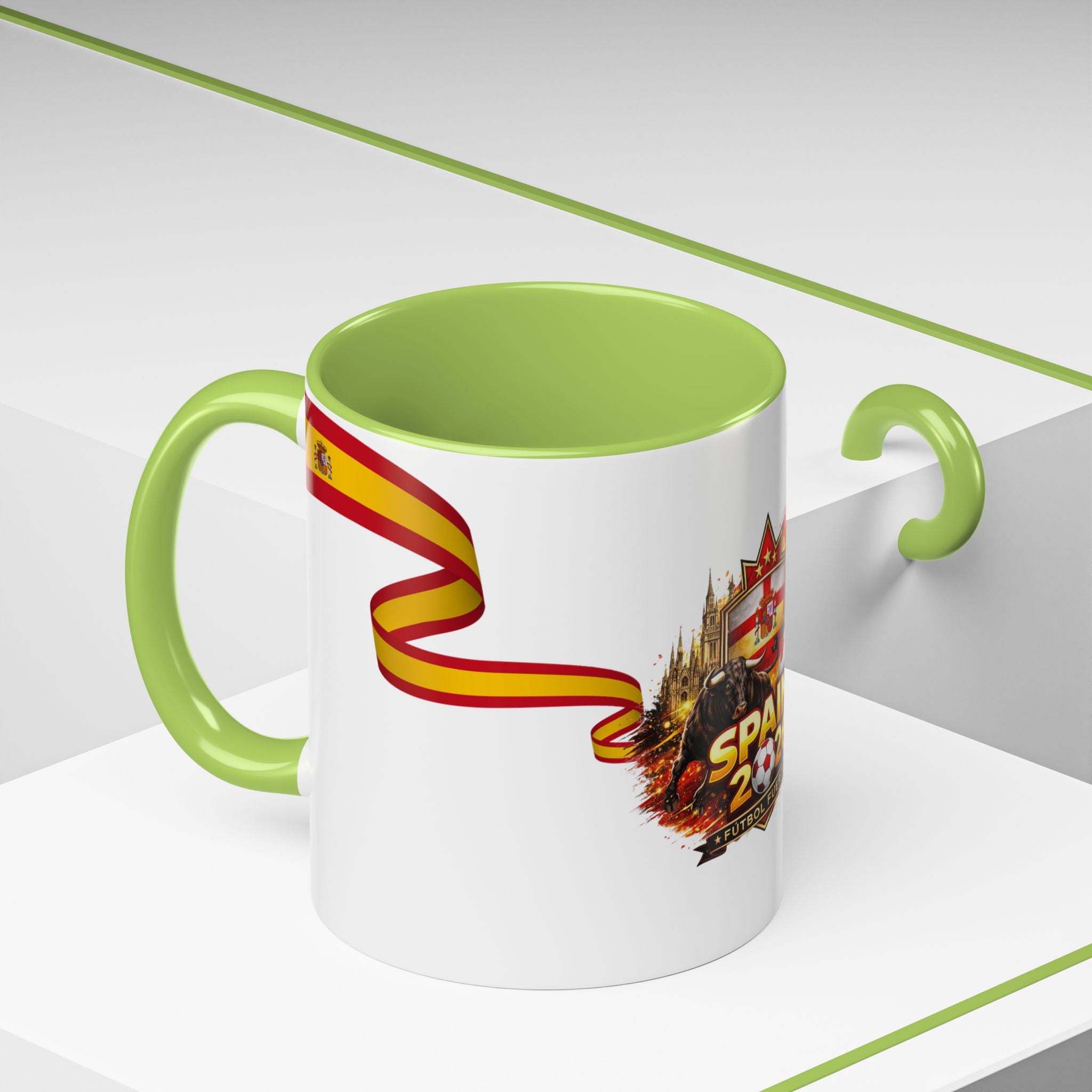 Spain 2026 Soccer Mug – Spain Futbol Fuerte Accent Coffee Cup (11/15oz)