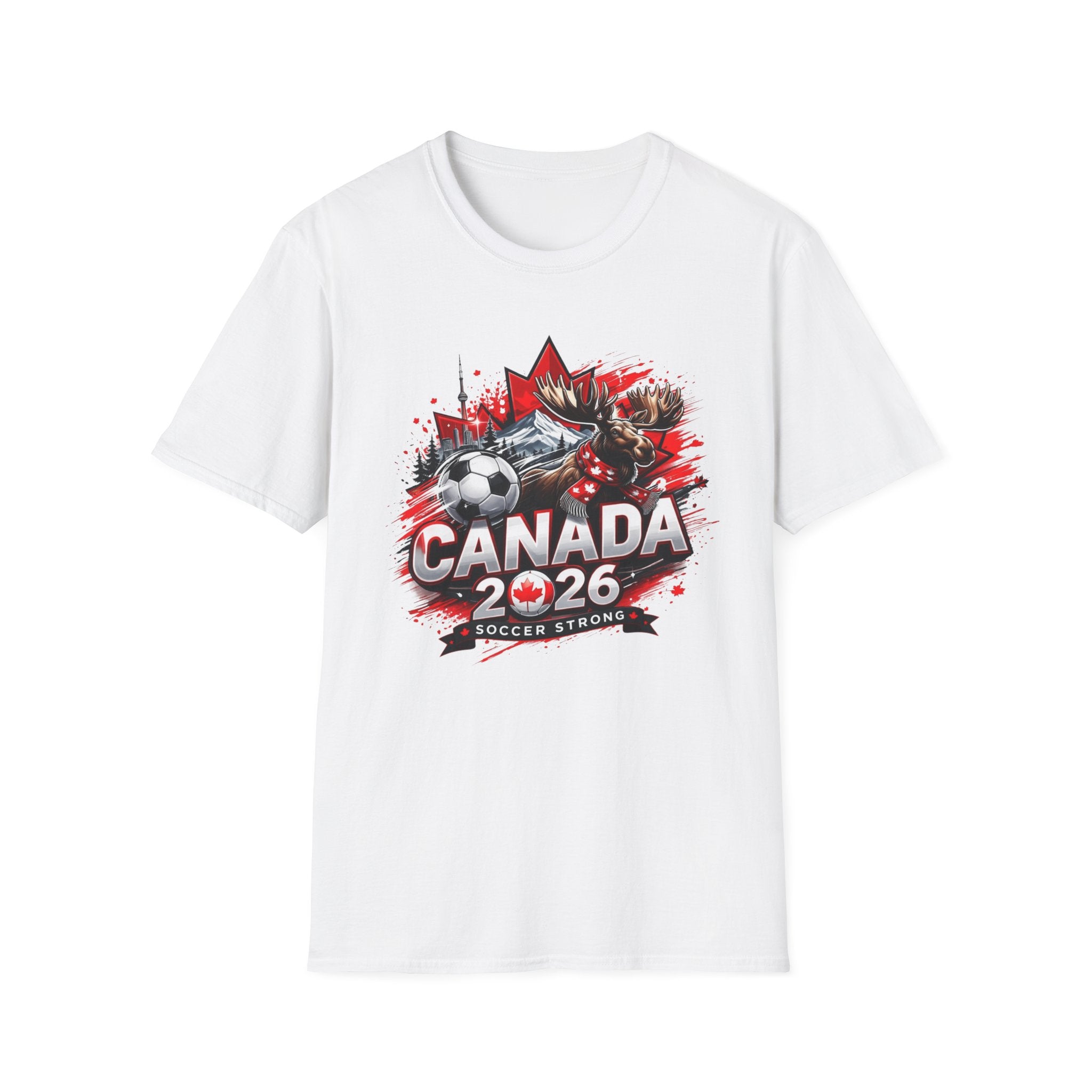 Canada 2026 Soccer T-Shirt — Canada Soccer Strong Fan Tee
