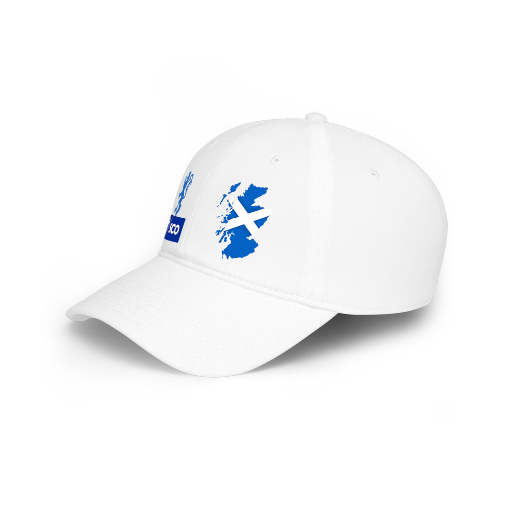 Scotland Map & Lion Low Profile Baseball Cap – SCO Saltire Design