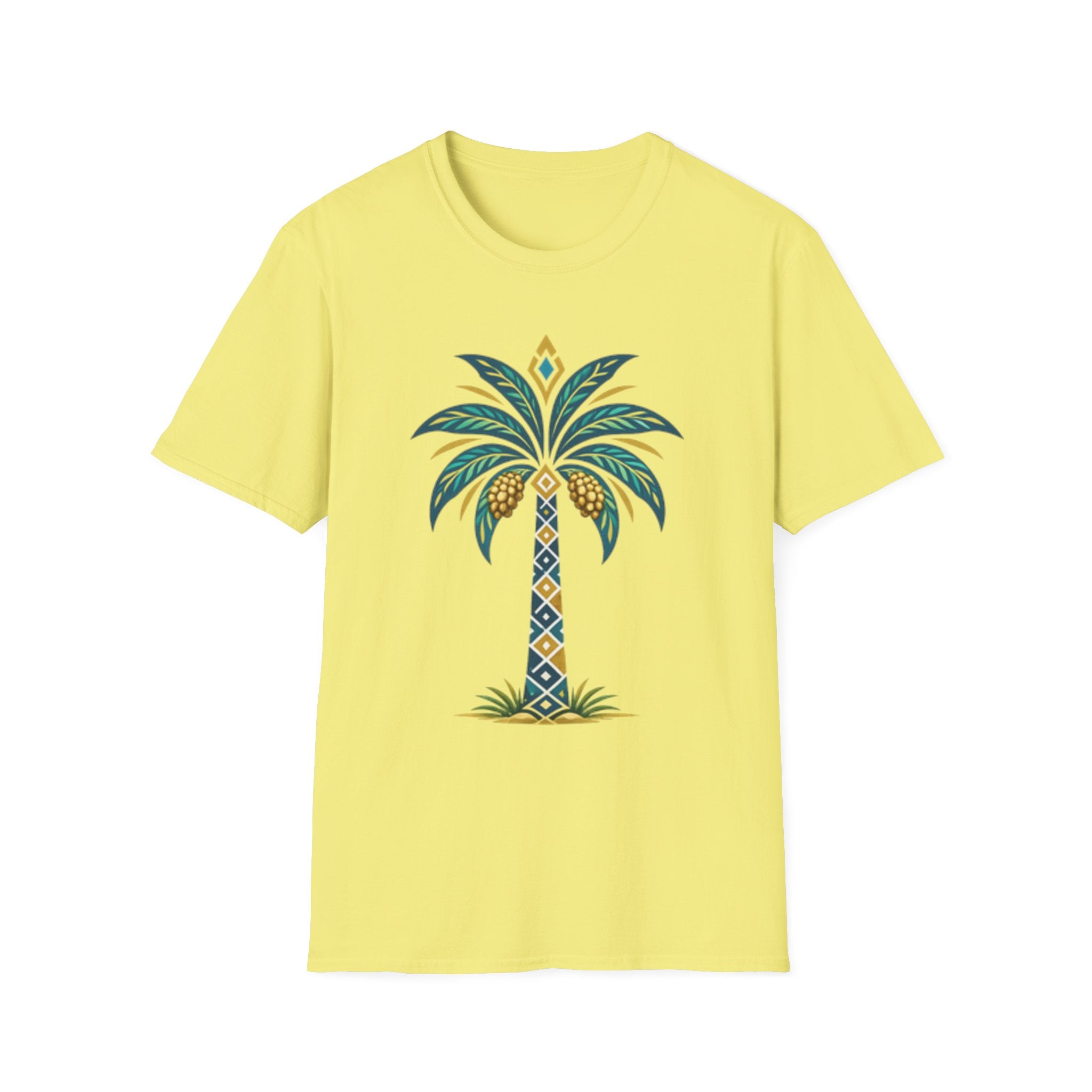 Tropical Patterned Palm Tree Tee