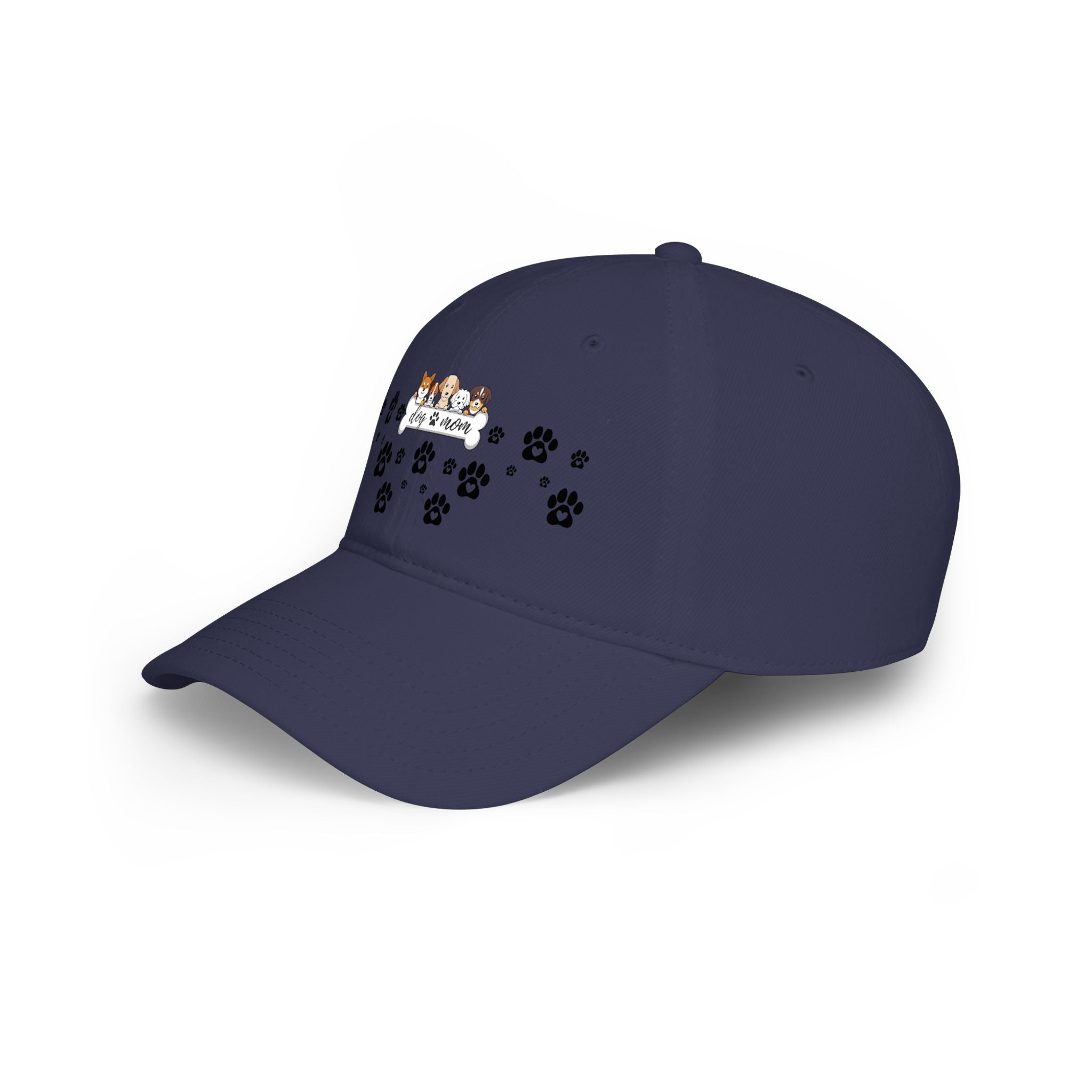 Pet Lover Paw Print Baseball Cap — Cute Dogs & Cats “Paws & Love” Hat