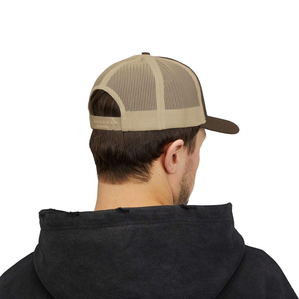 Brazil  Vintage Patch Trucker Cap — Rustic 2026 Crest Snapback