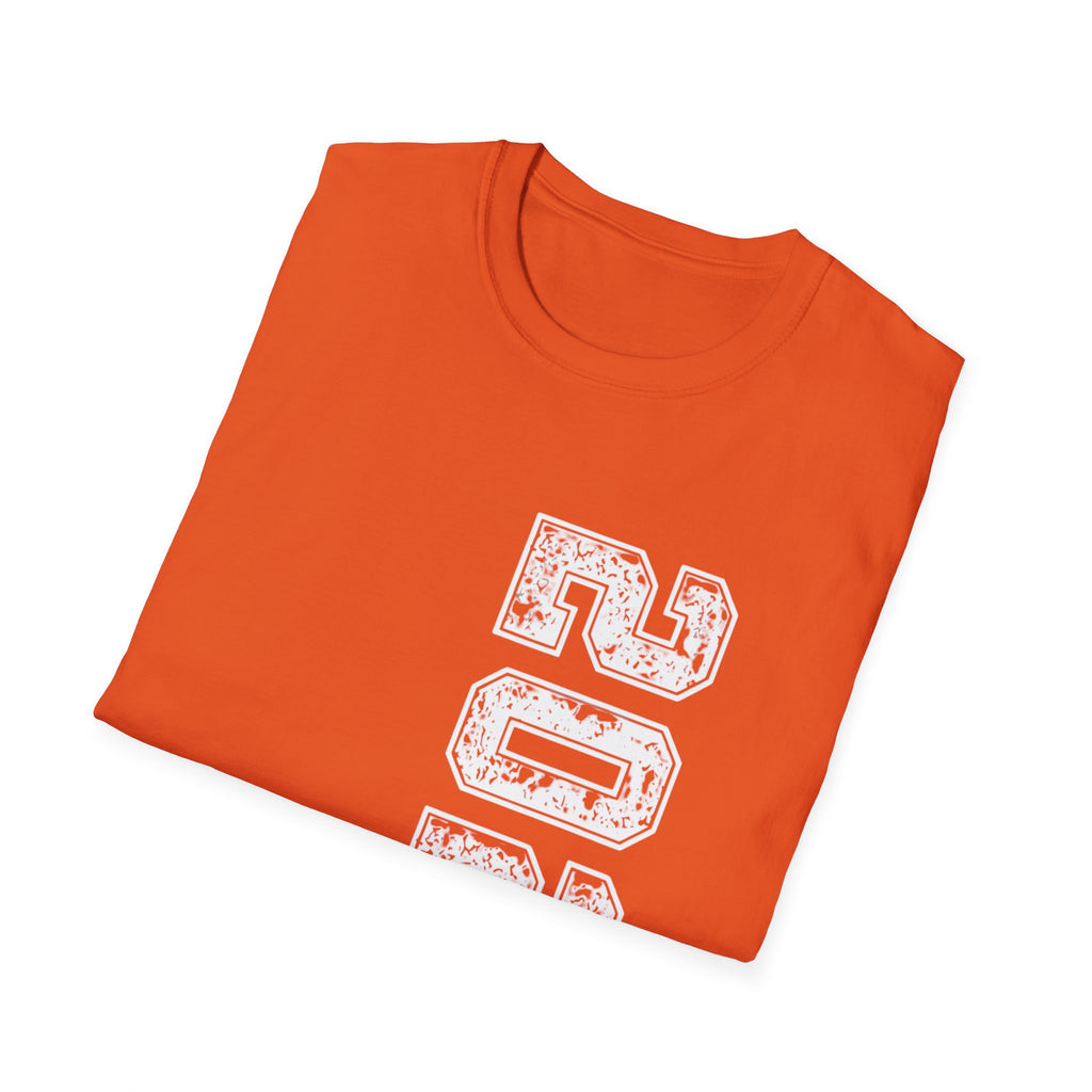 Class of 2026 Vertical Graphic T-Shirt — Graduation Senior Year Tee