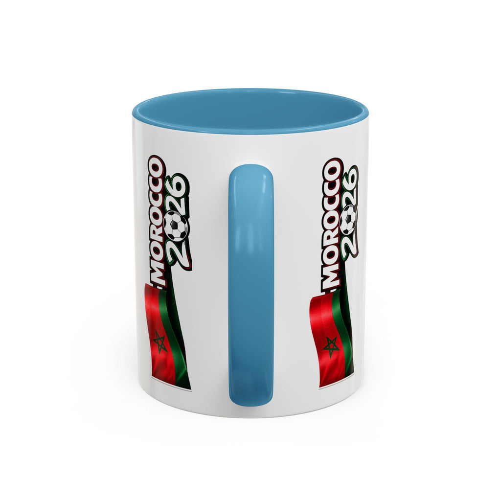 Morocco Coat of Arms Accent Coffee Mug – Moroccan Flag 11/15oz