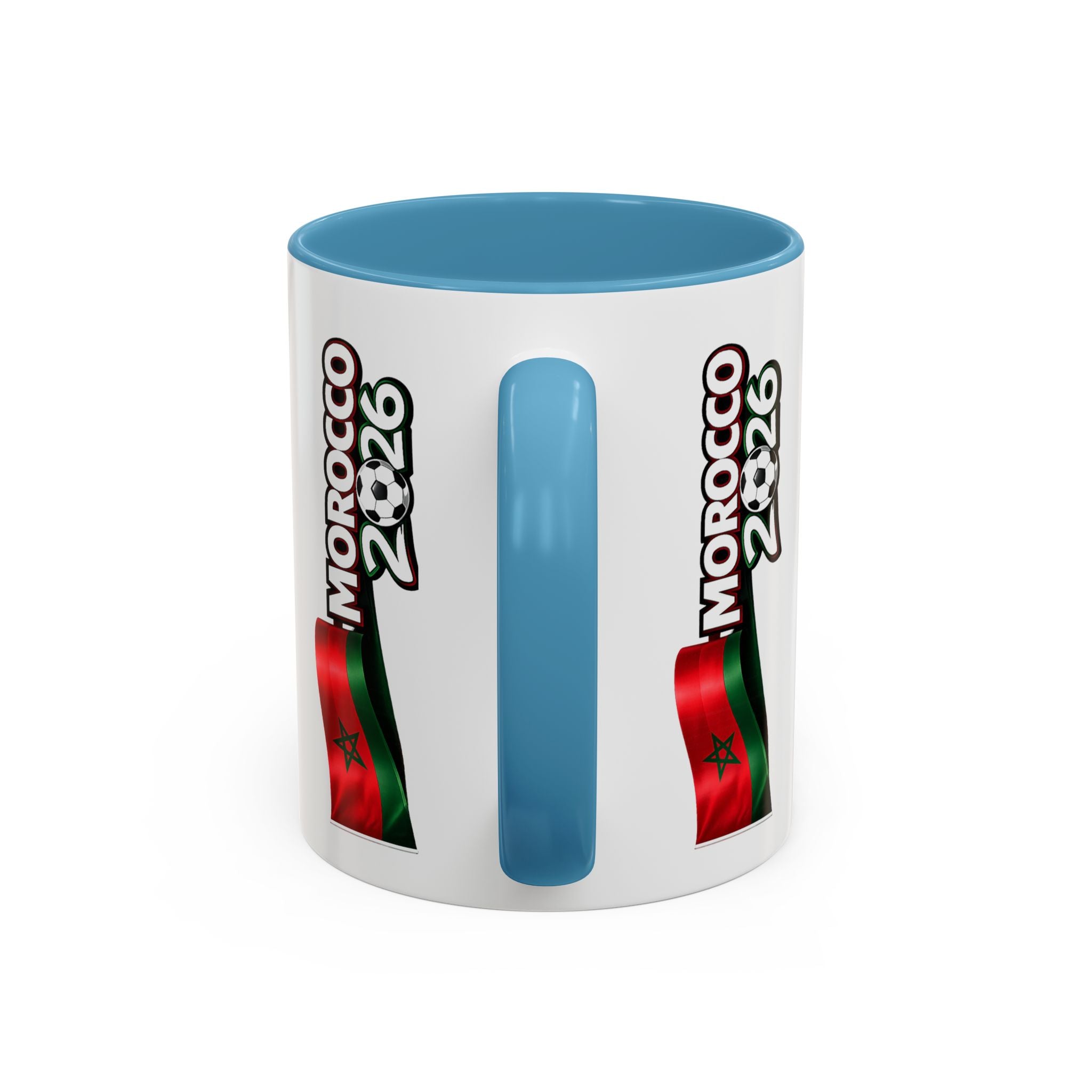 Morocco Coat of Arms Accent Coffee Mug – Moroccan Flag 11/15oz