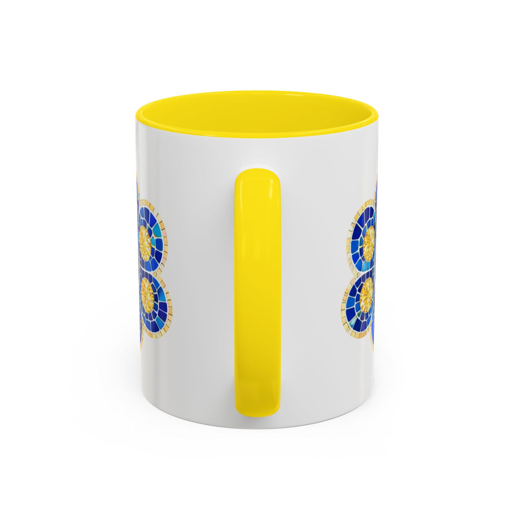 Evil Eye Hamsa Accent Coffee Mug