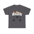 Dog Mom T-Shirt — Cute Paw Print & Cartoon Dogs Tee