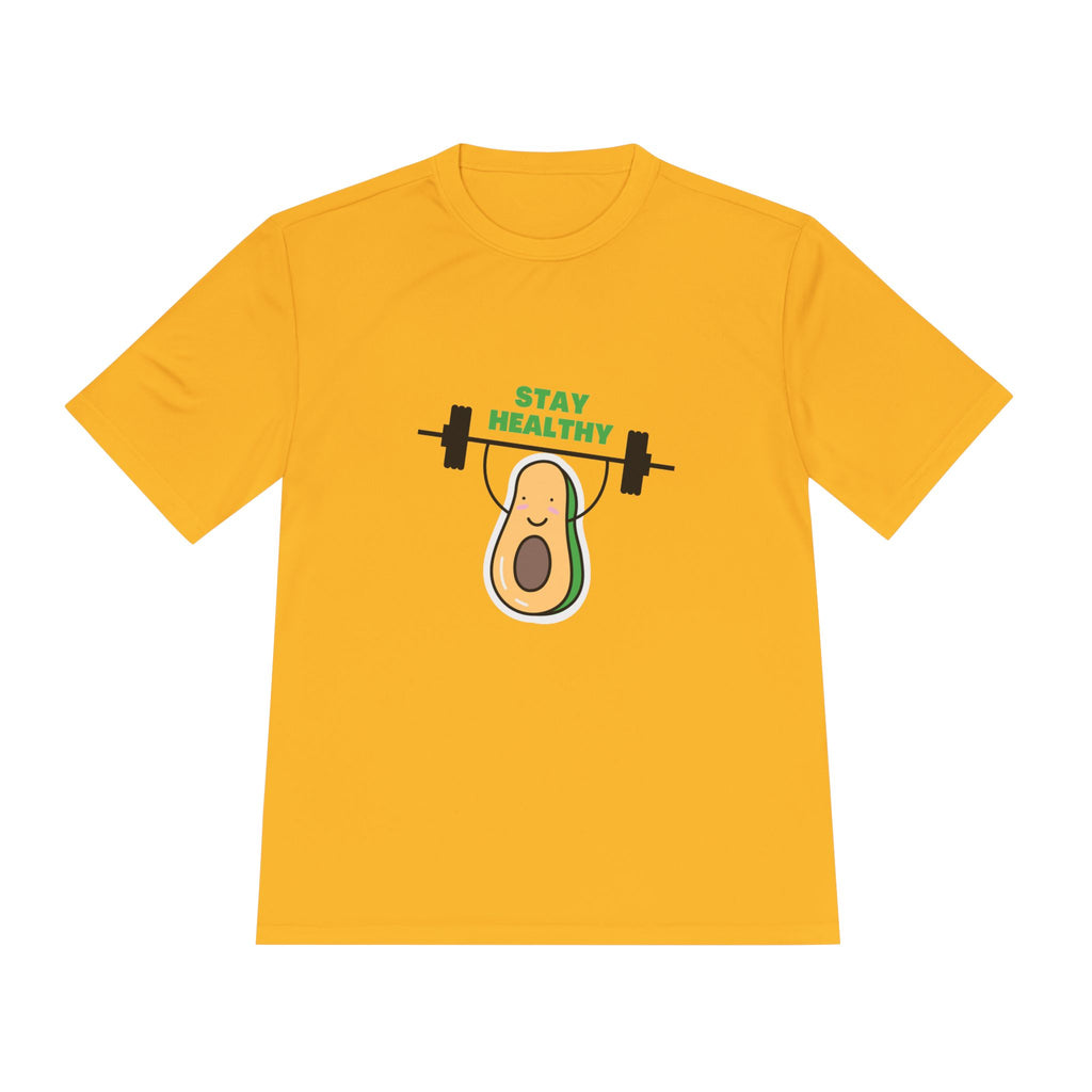 Stay Healthy Avocado Weightlifting Tee