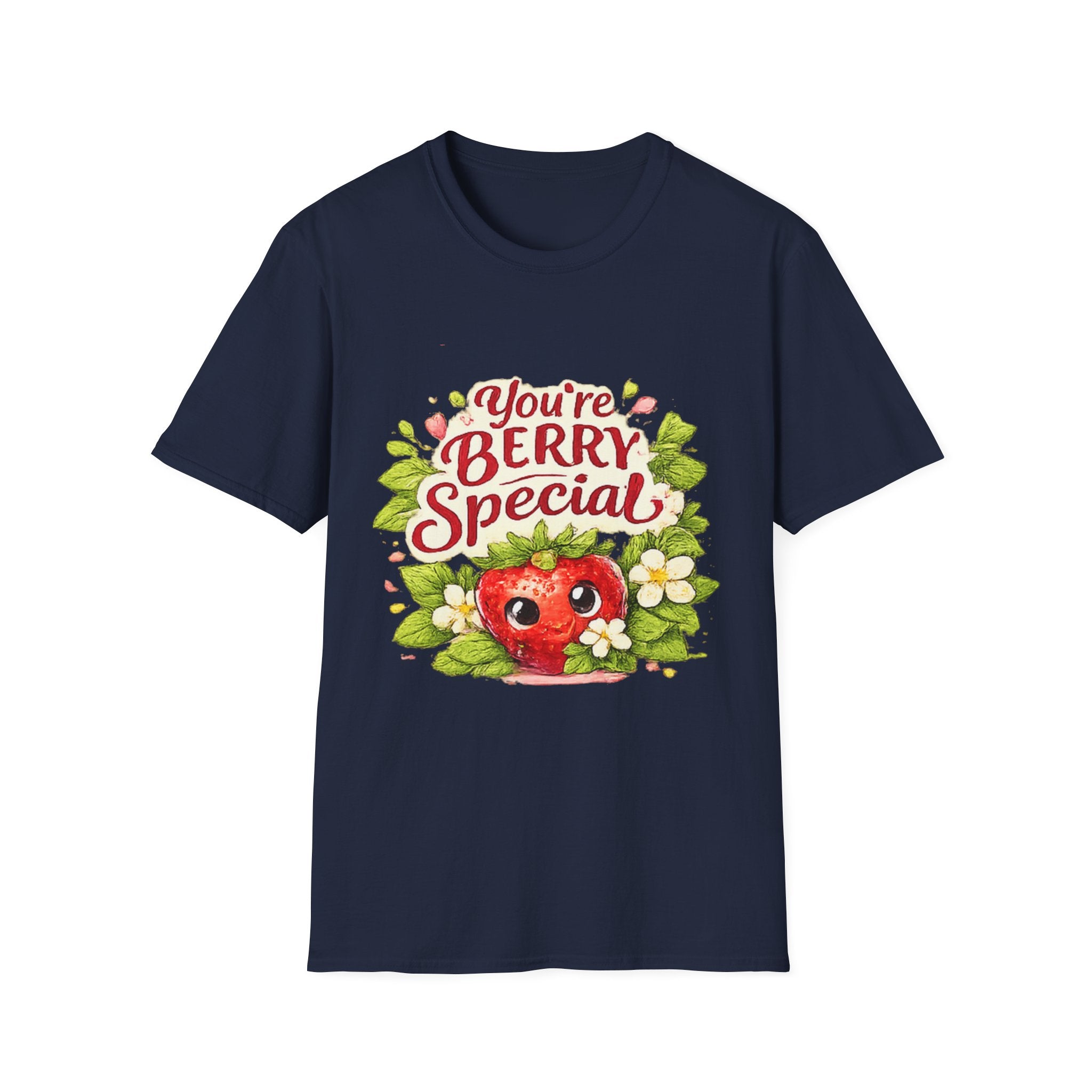 T-Shirt — "You're Berry Special" Cute Strawberry Graphic Tee