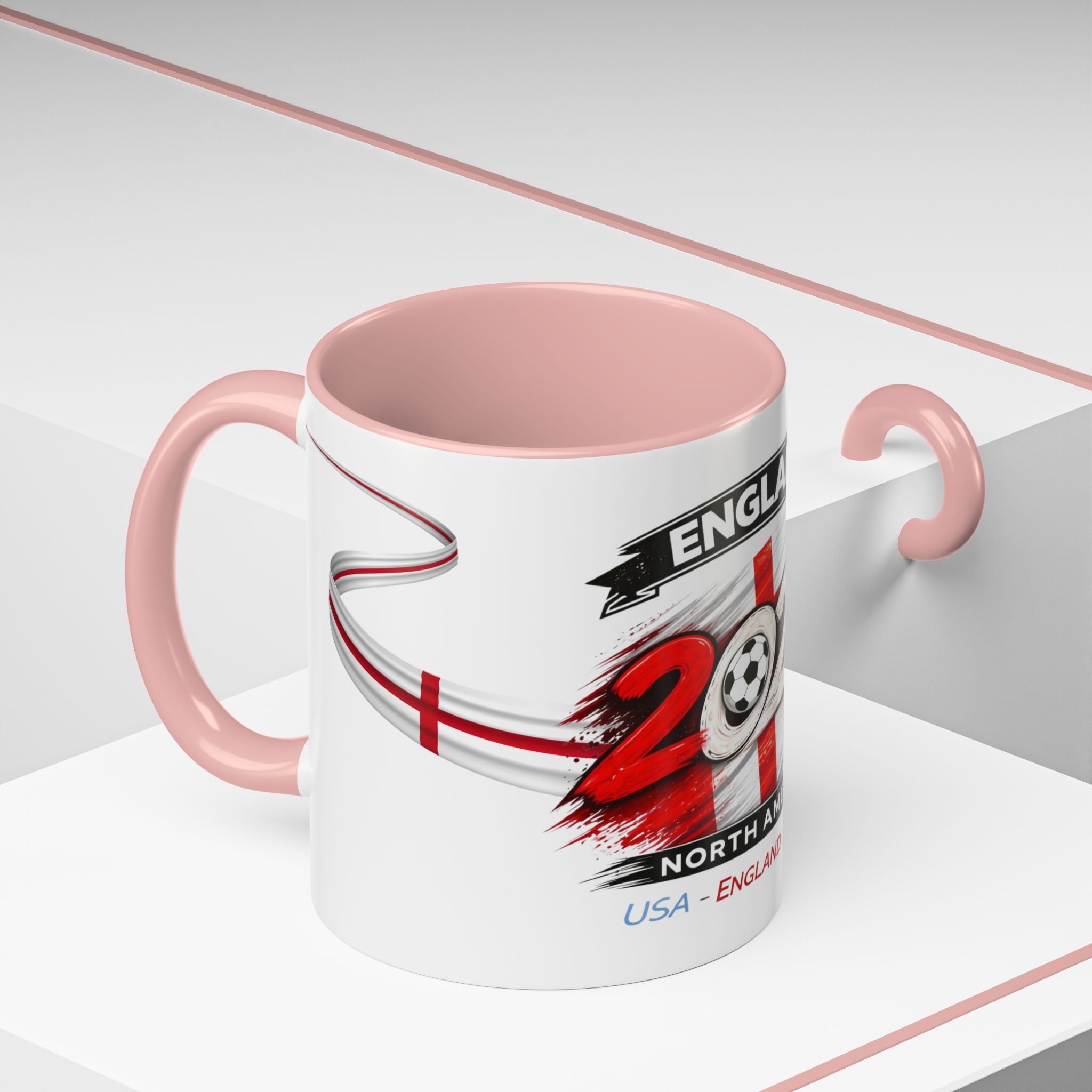 England 2026 Soccer  Cup Mug – North America (USA • England • Mexico)