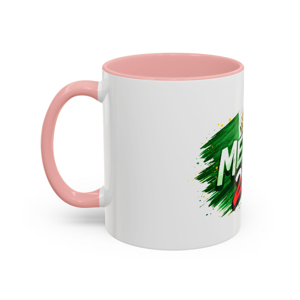 Mexico 2026 Soccer Mug — Mexican Flag Football Cup Coffee Cup (11/15oz)