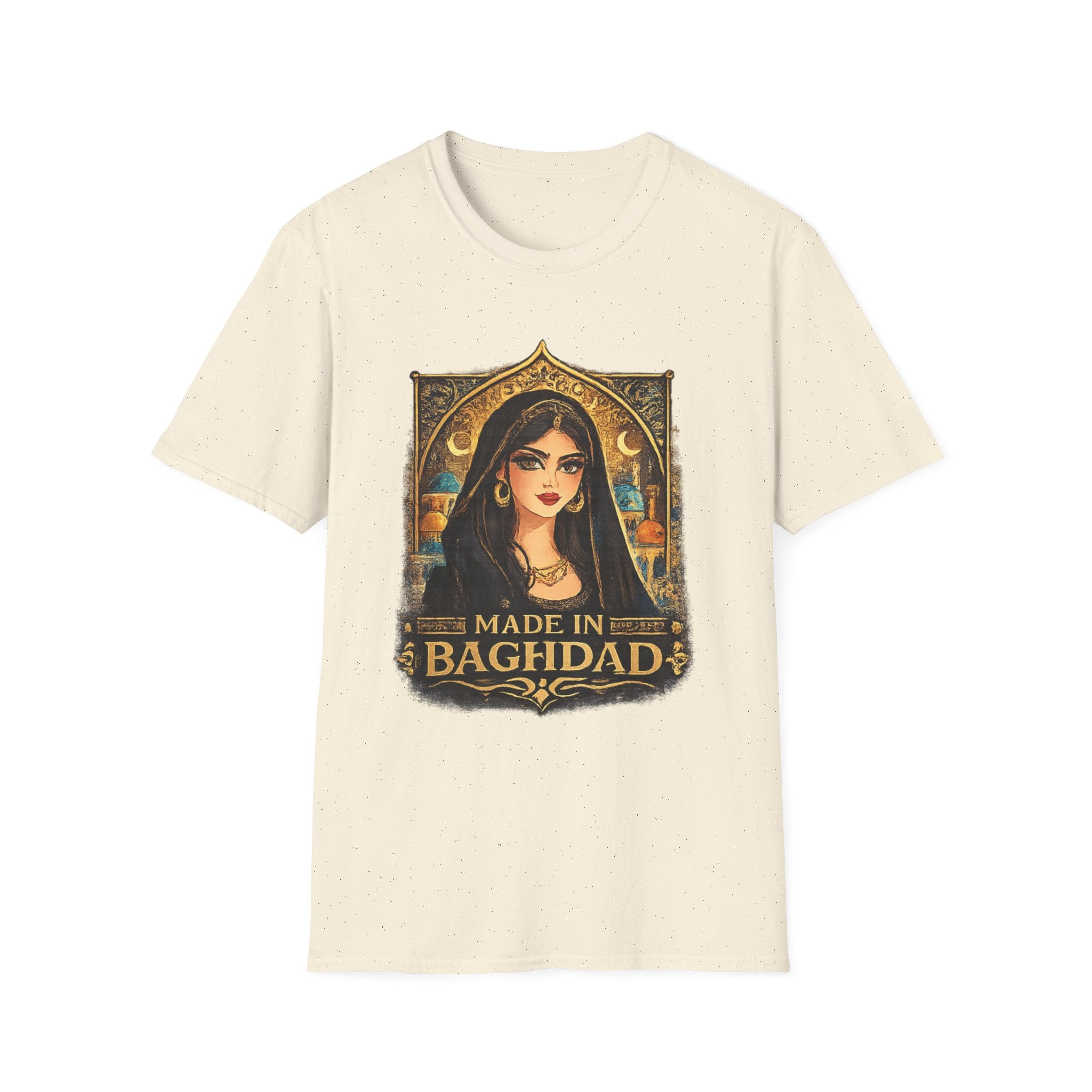 Made in Baghdad T-Shirt — Vintage Arabian Woman Graphic Tee