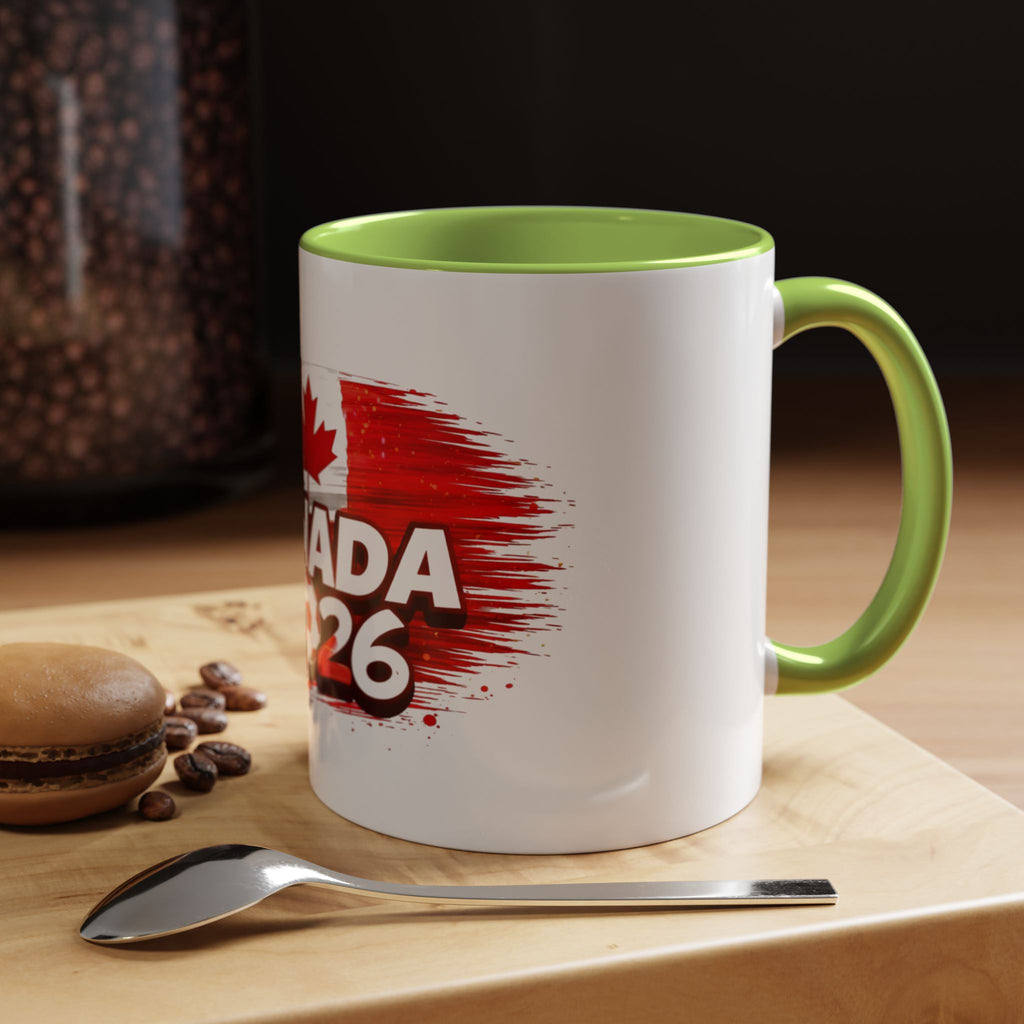 Canada 2026 Soccer Coffee Mug — Canadian Cup Fan Gift