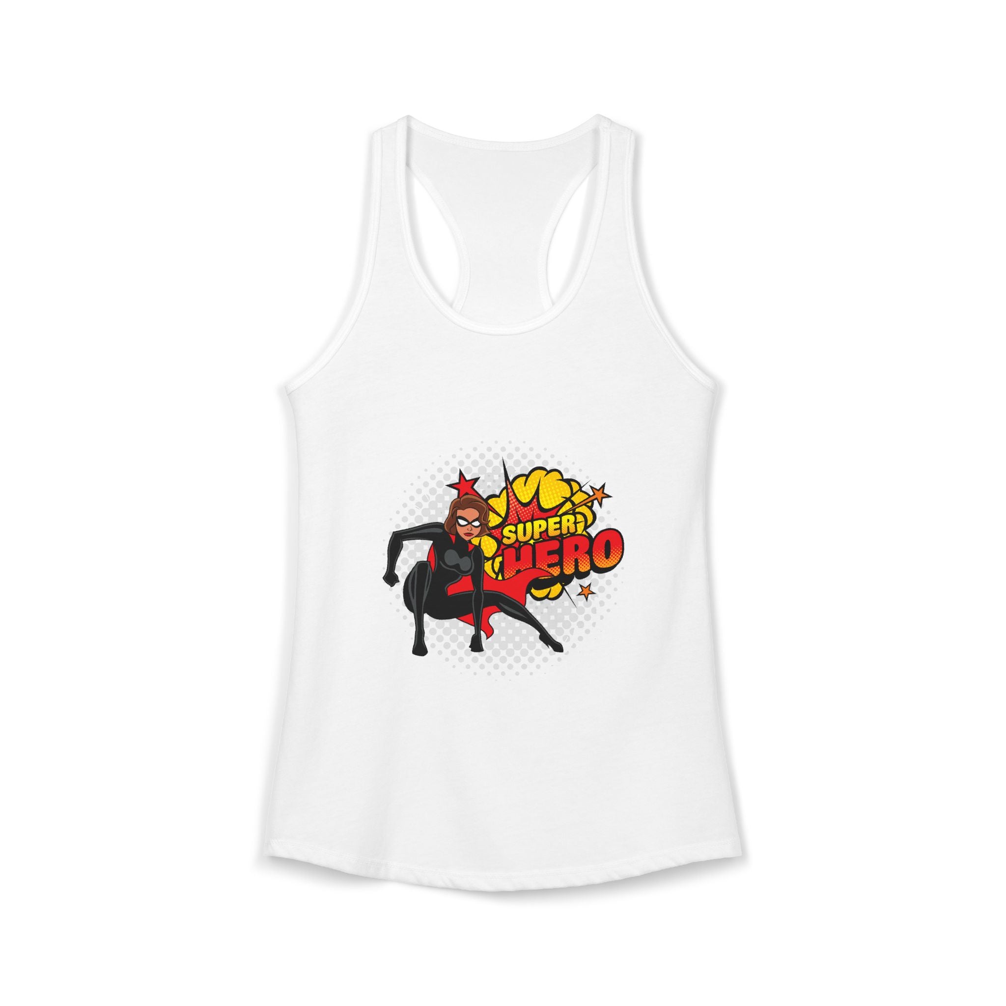 Women's Ideal Racerback Tank super hero