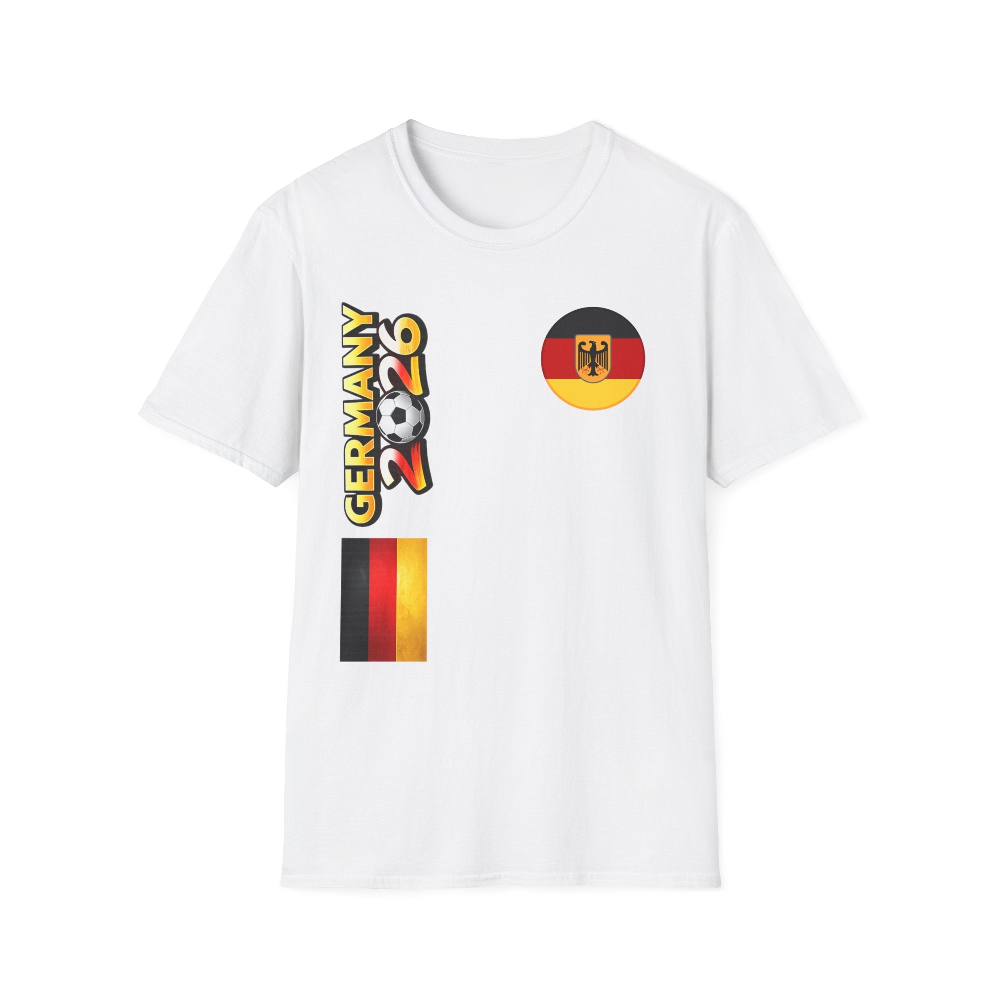 Germany 2026 Soccer T-Shirt — German Flag Football Fan Tee