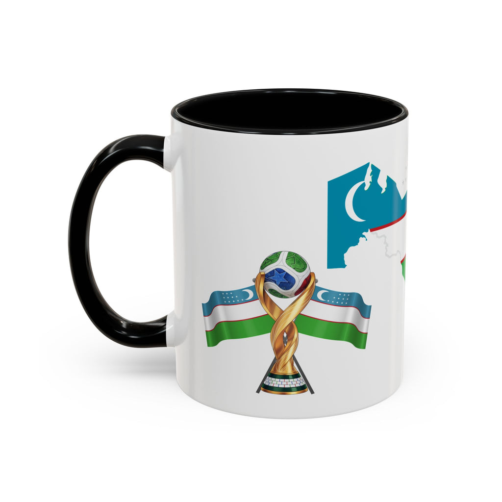 Uzbekistan Accent Coffee Mug (11, 15oz)