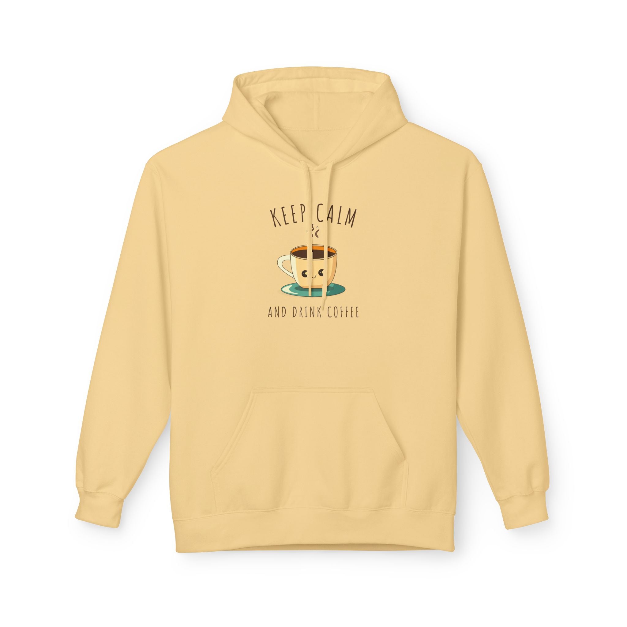 Keep calm & drink coffee Unisex Midweight Softstyle Fleece Hoodie