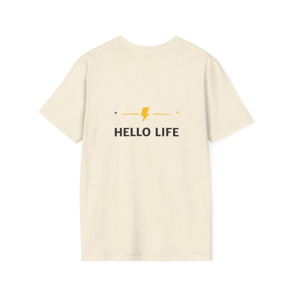 Graduation T-Shirt — "Moving On: Goodbye School, Hello Life" Celebration Tee