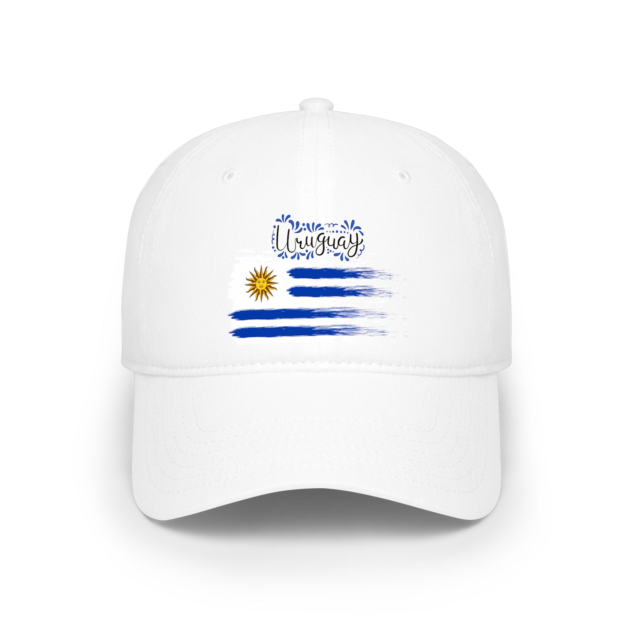 Uruguay Flag Low Profile Baseball Cap — 'Mi Tierra' Patriotic Dad Hat