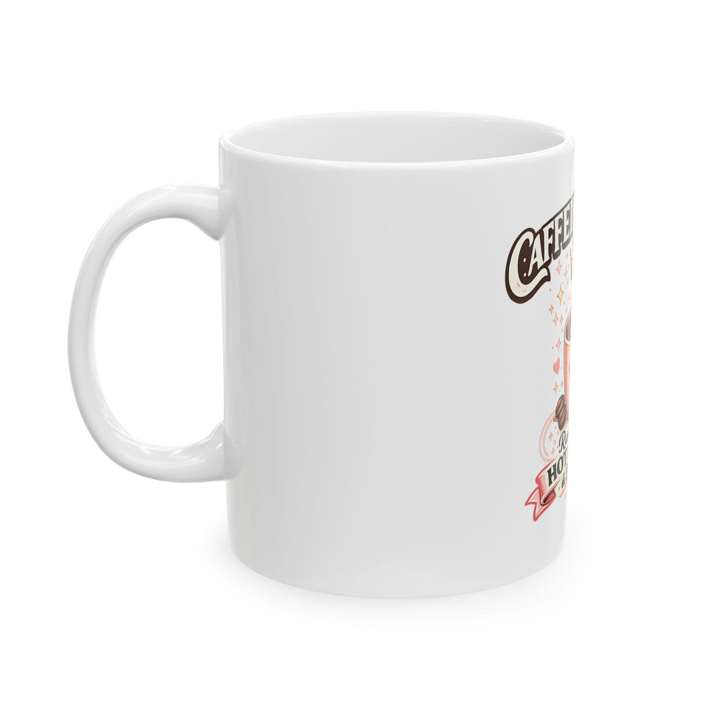 Caffeine Queen Mug | Running on Hot Coffee & Delusion