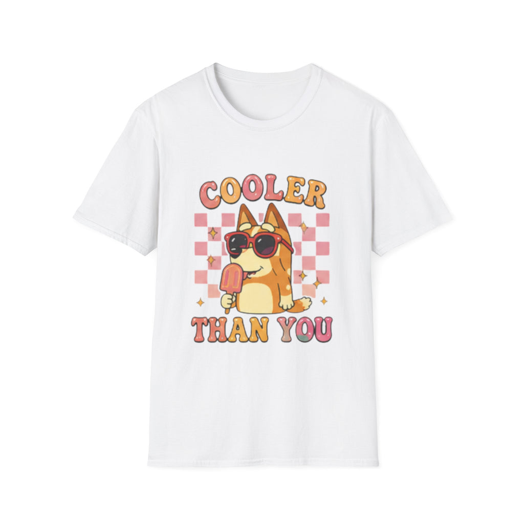 Cooler Than You Dog Tee — Cute Sunglasses Shiba Tee