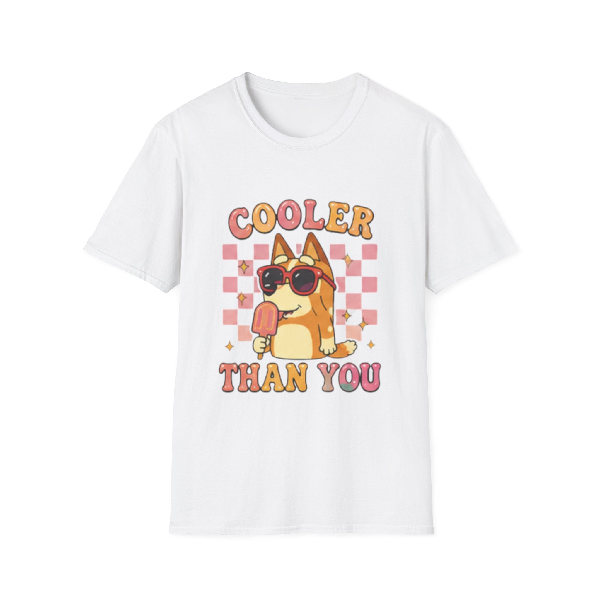 Cooler Than You Dog Tee — Cute Sunglasses Shiba Tee