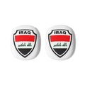 Iraq Flag Shield AirPod Max Case — Protective Patriotic Headphone Covers
