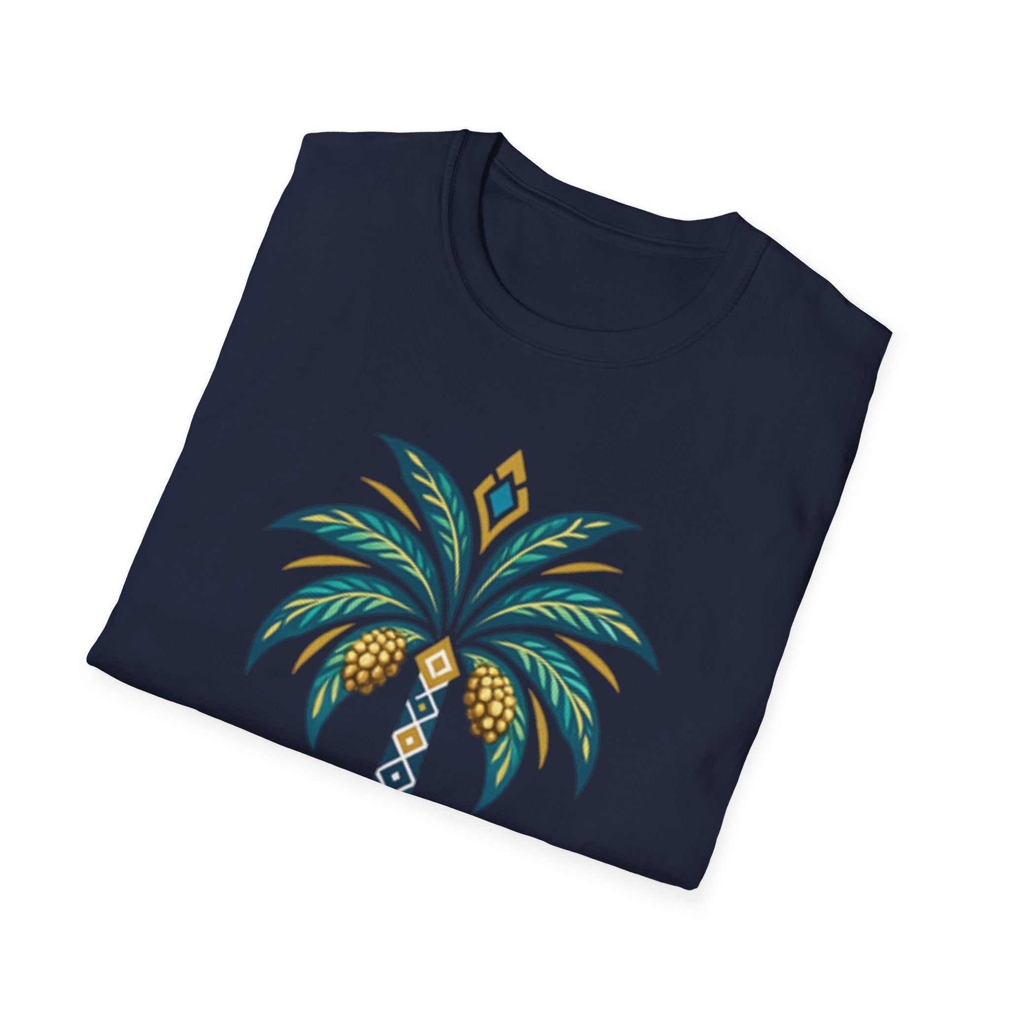 Tropical Patterned Palm Tree Tee