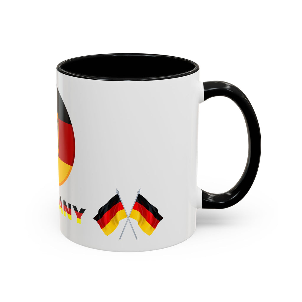 Germany Flag Coffee Mug — German Pride Accent Mug (11/15oz)