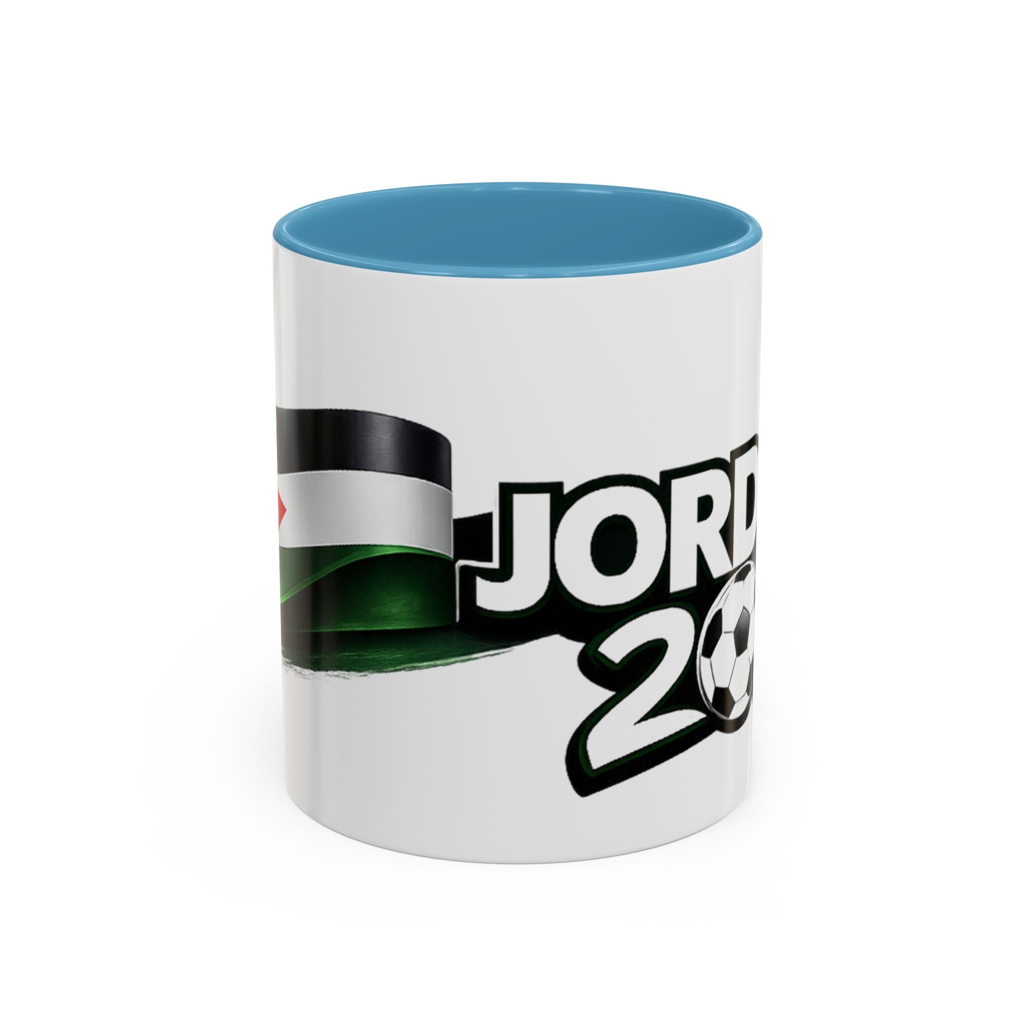 Jordan 2026 Soccer Fan Accent Coffee Mug