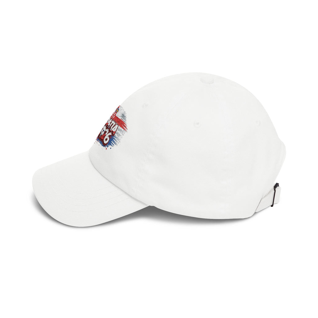 Croatia 2026 Dad Cap – Embroidered Soccer Crest Hat