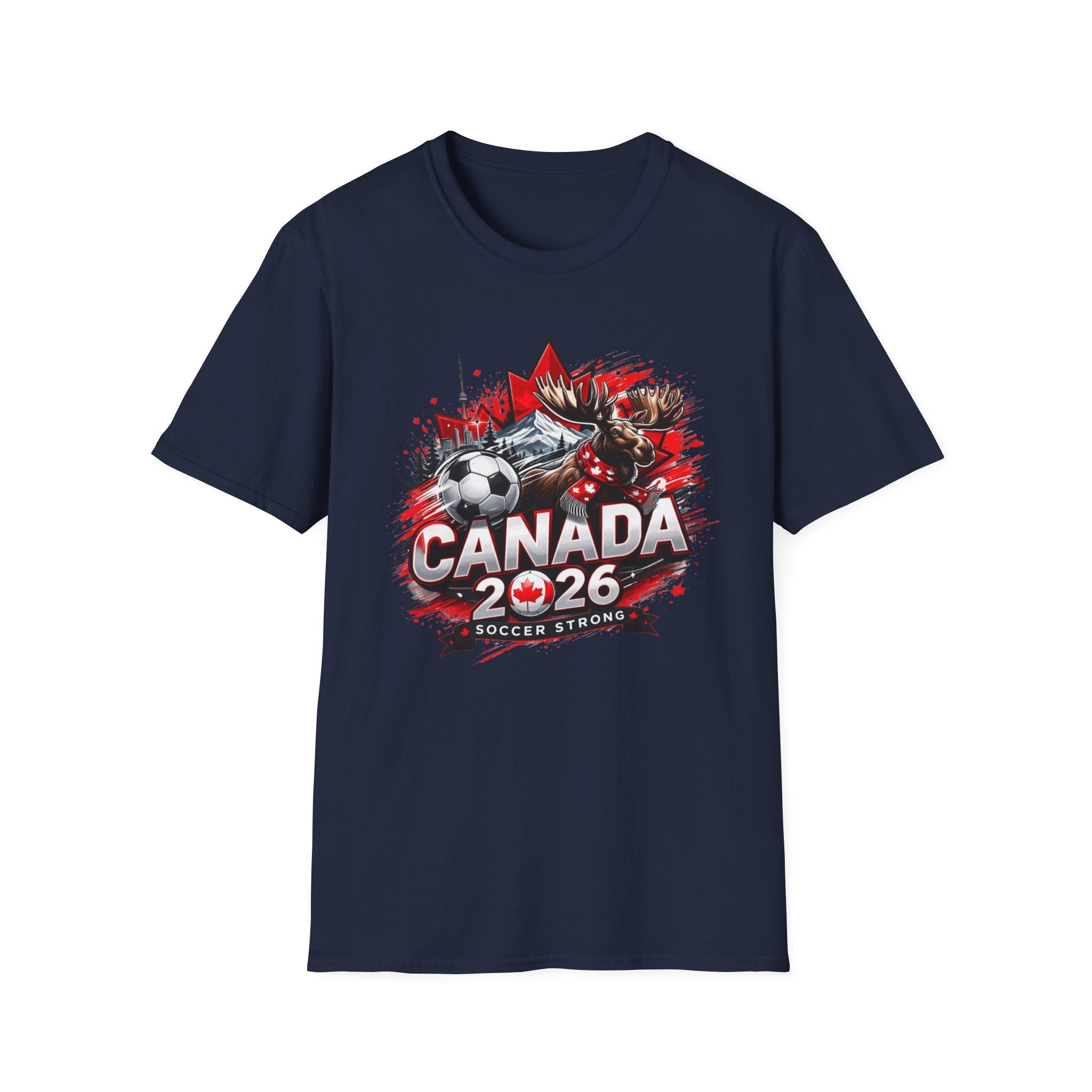 Canada 2026 Soccer T-Shirt — Canada Soccer Strong Fan Tee