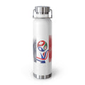 france 22oz Insulated Water Bottle — Olympic Team Canada Logo Design