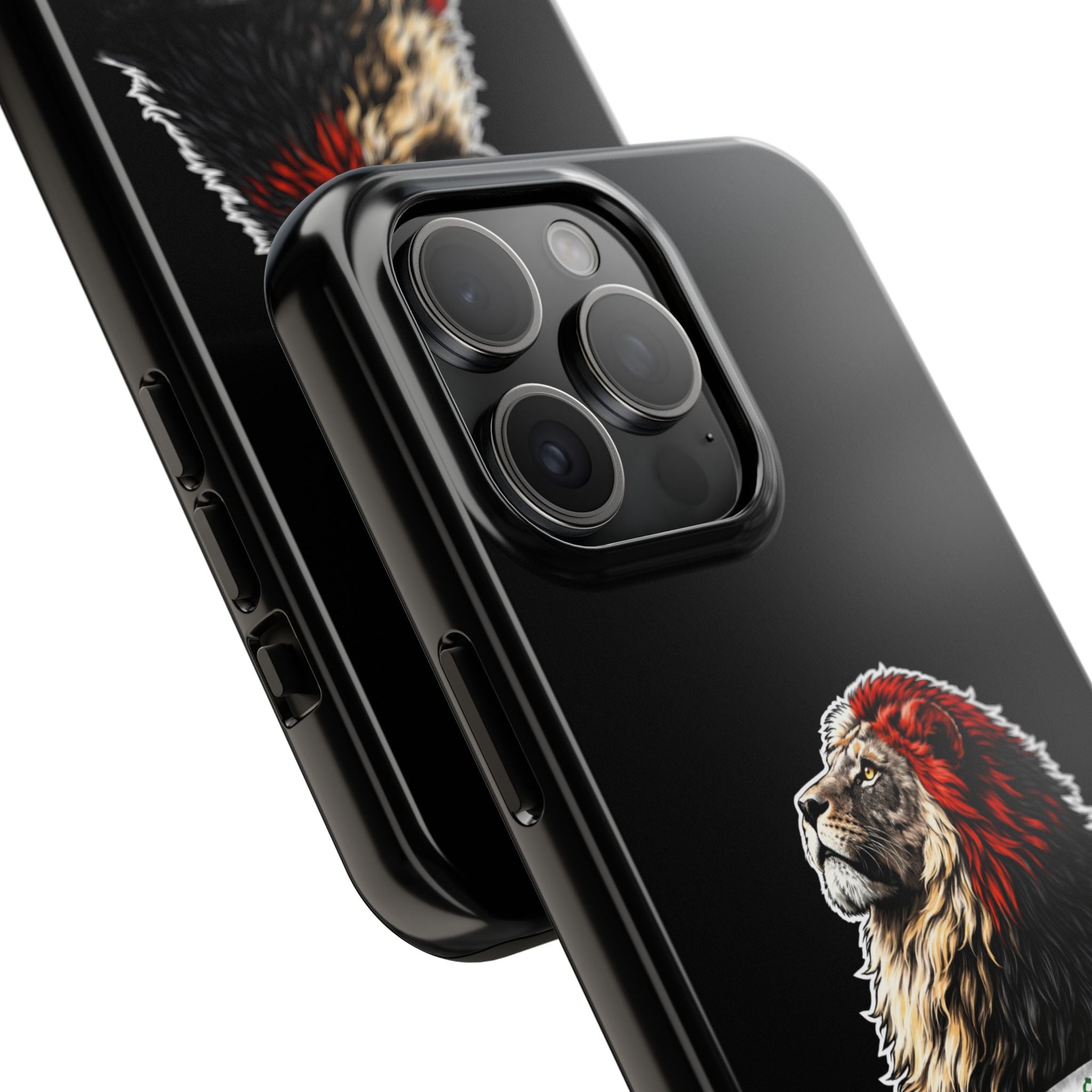 Iraq Lion Tough Phone Case — Protective iPhone Case with Iraqi Flag Design
