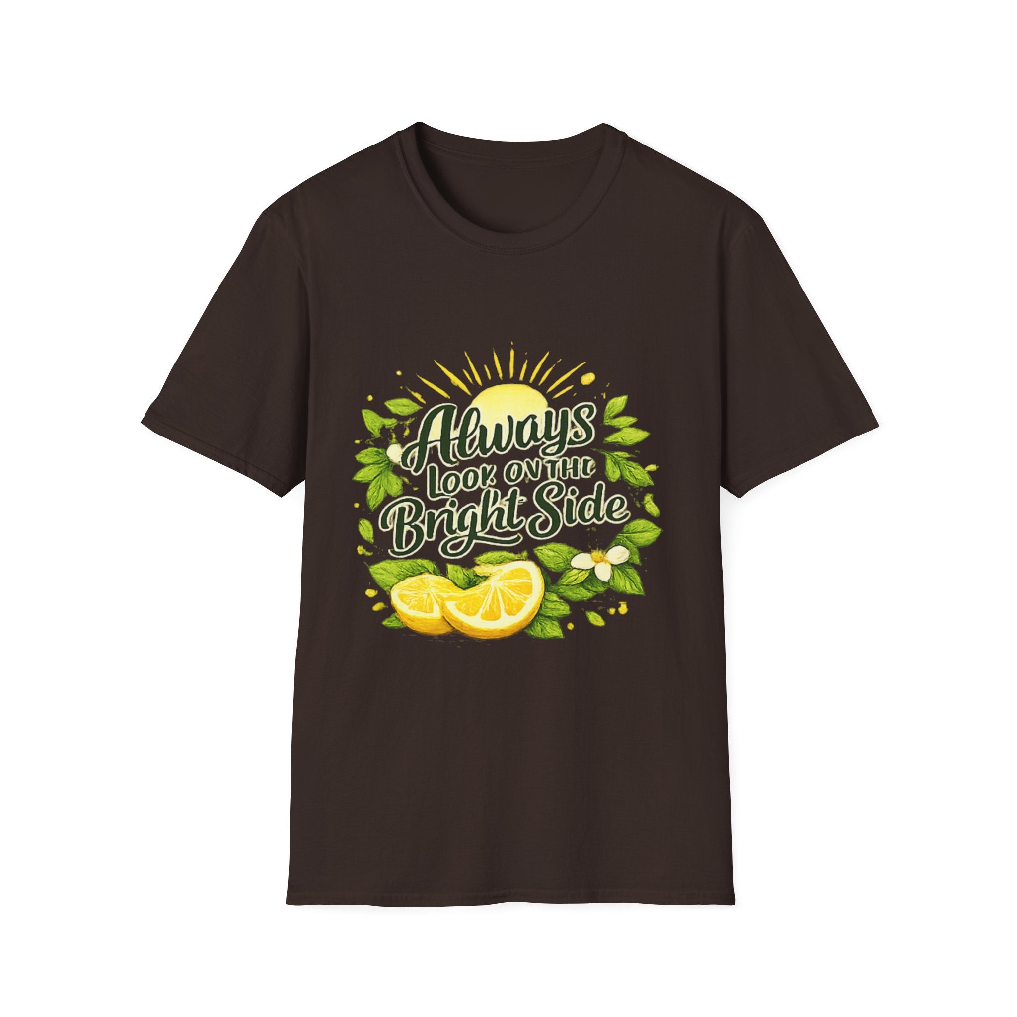 T-Shirt — "Always Look on the Bright Side" Lemon Sunshine Graphic
