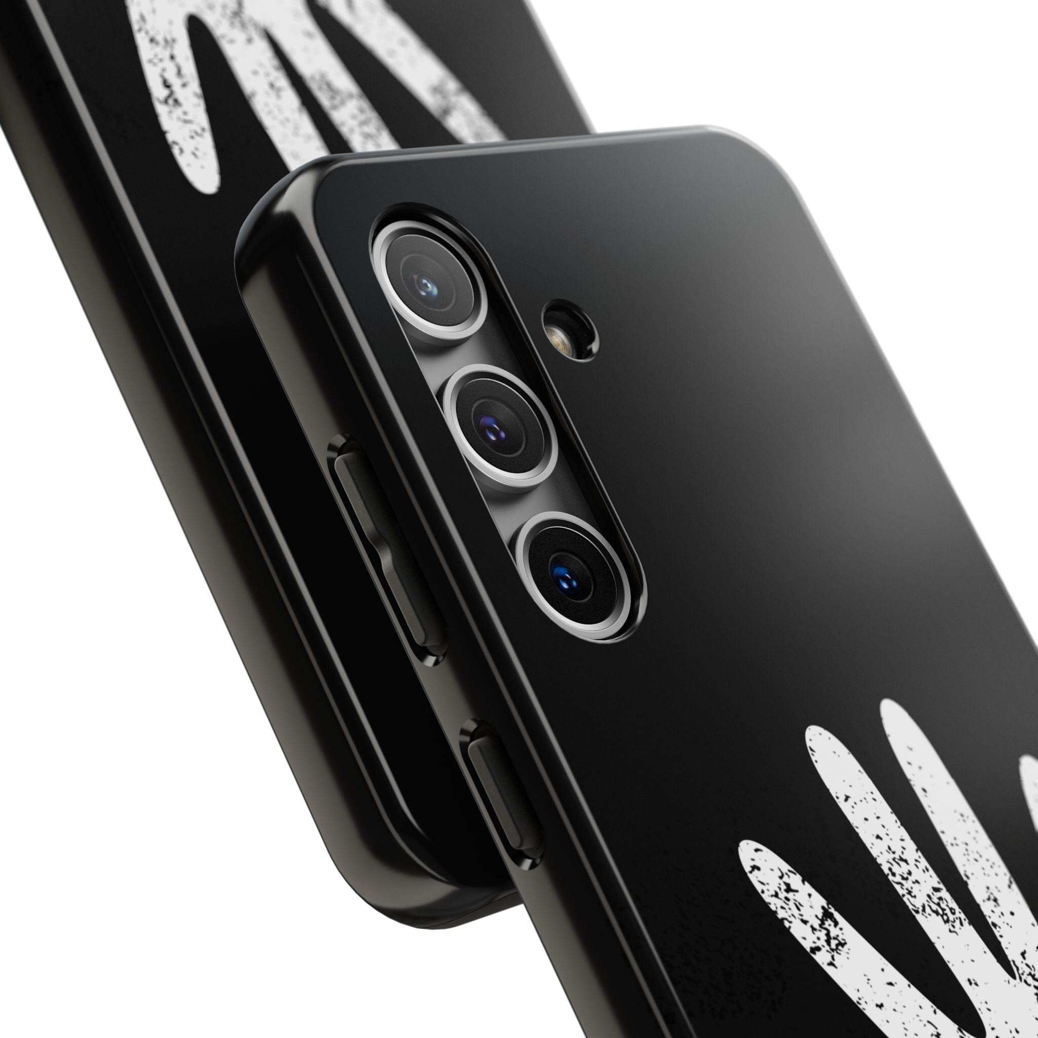 Phone Case — “Don’t Touch Me” Black Protective Tough Case