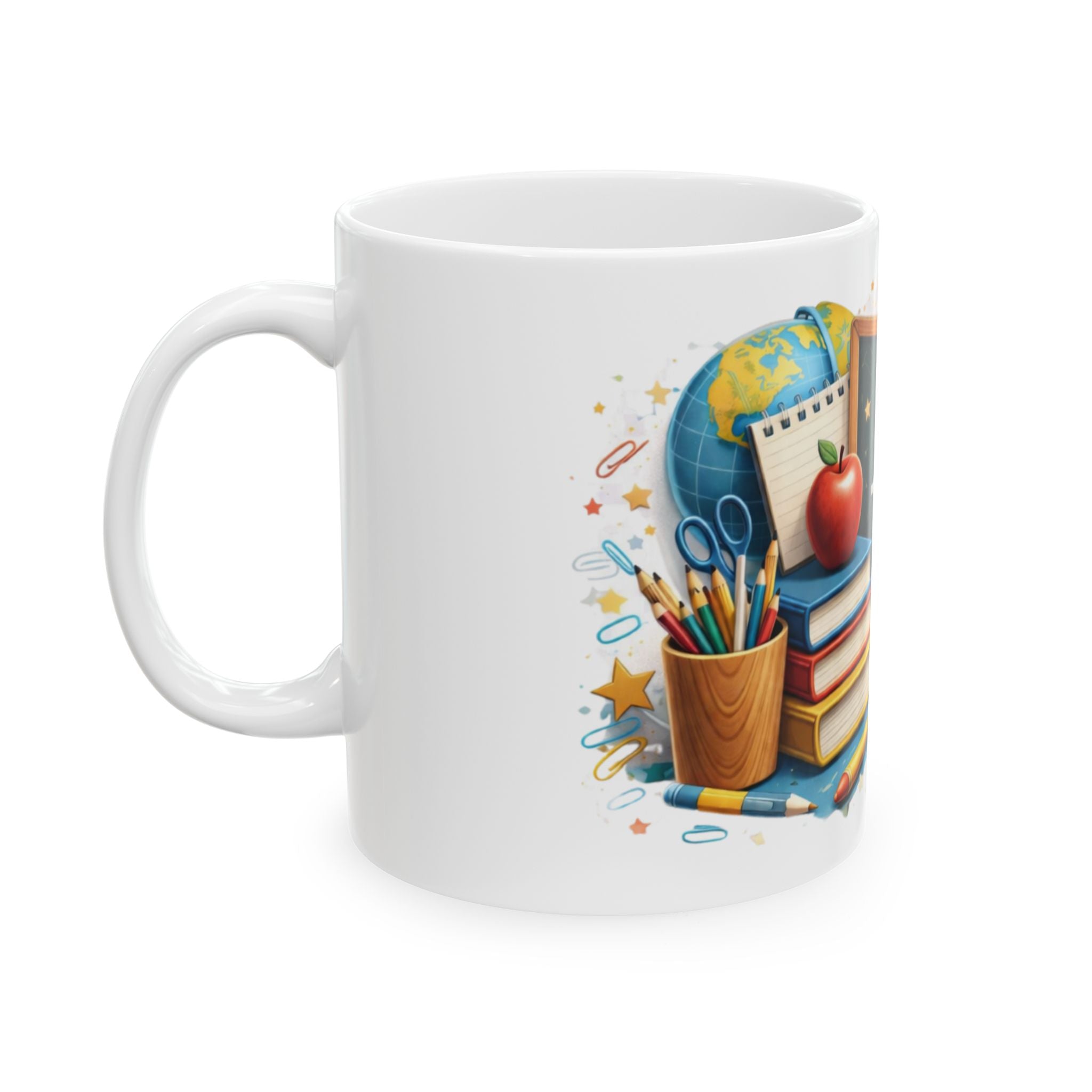 Best Teacher Ceramic Mug — 'Best Teacher' Gift Coffee Cup for Educators (11oz, 15oz)