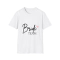 Bride Team T-Shirt — Bachelorette Party Tee with Pink Heart
